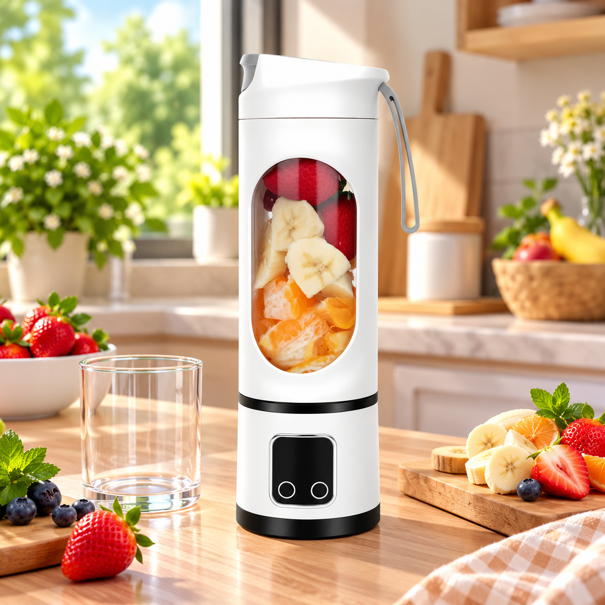 Rechargeable Portable Blender for Smoothies & Shakes